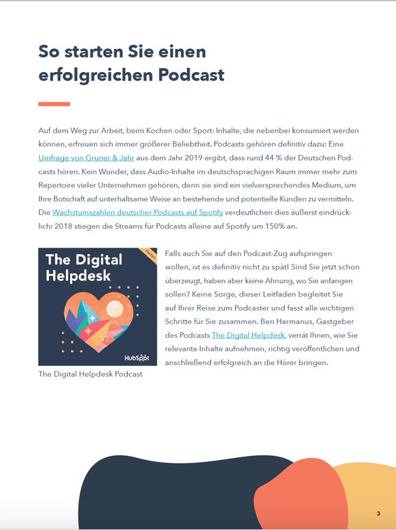 Podcast starten