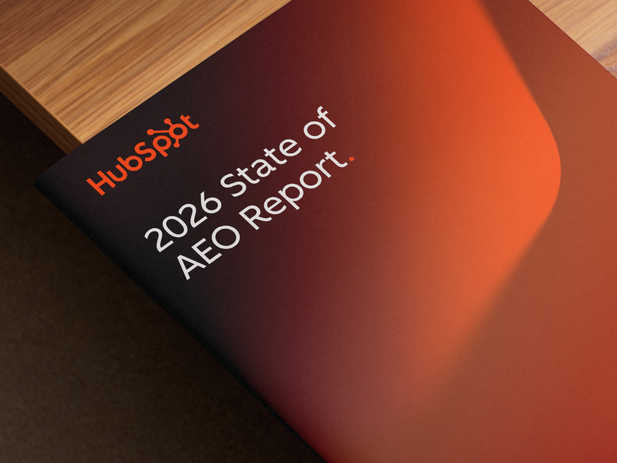 The State of AEO Report Cover von HubSpot