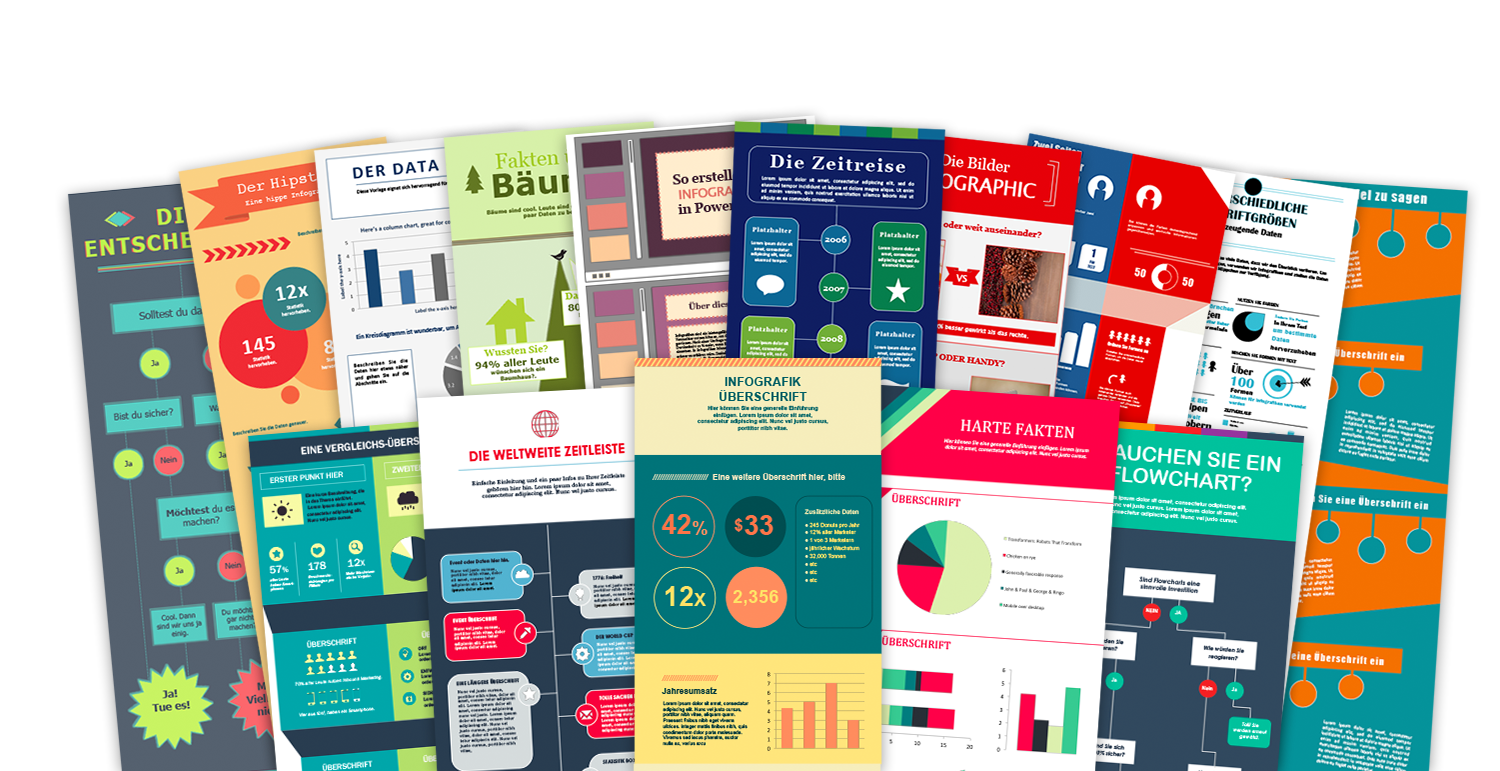 kostenlose Infografik Powerpoint Vorlage